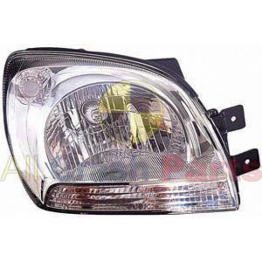 APG All Crash Halogen Manual Adjust Head Lamp Drivers Side Certified Suits Kia Sportage KM 2005 to 2010 KSD-21030RHQ