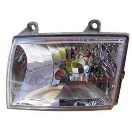APG All Crash Halogen Manual Adjust Head Lamp Passenger Side Certified Suits Mazda B Series UN 2002 to 2006 MBM-21030LHQ