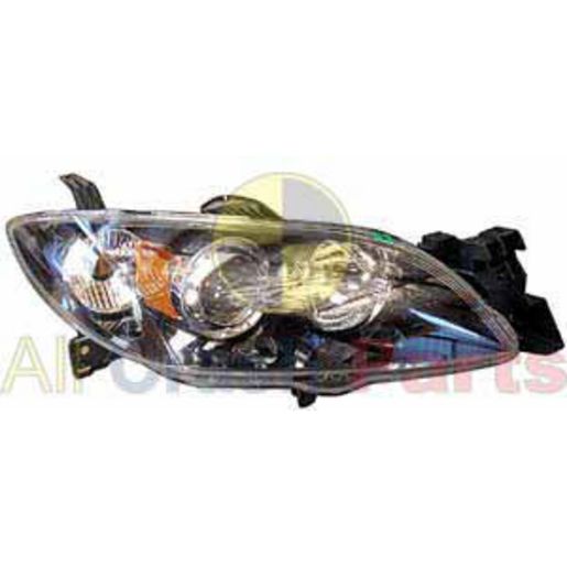 APG All Crash Head Lamp Drivers Side Certified Suits Mazda 3 BK Sedan 2004 to 2009 MBN-21033RHQ