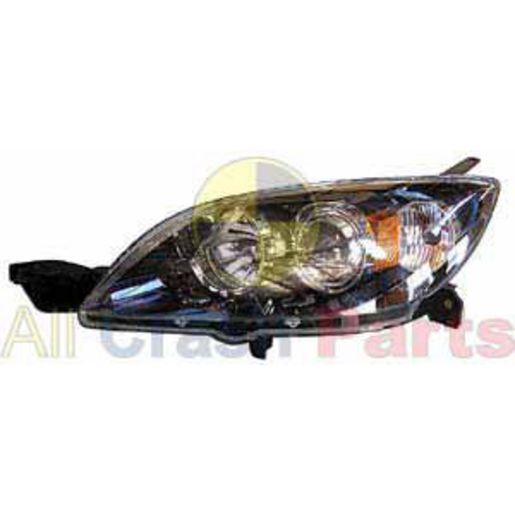 APG All Crash Head Lamp Passenger Side Certified Suits Mazda 3 BK Hatch 2004 to 2009 MBN-21034LHQ