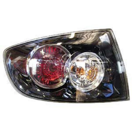 APG All Crash Tail Lamp Passenger Side Certified Suits Mazda 3 BK Sedan 6/2006 to 4/2009 MBN-21048LHQ