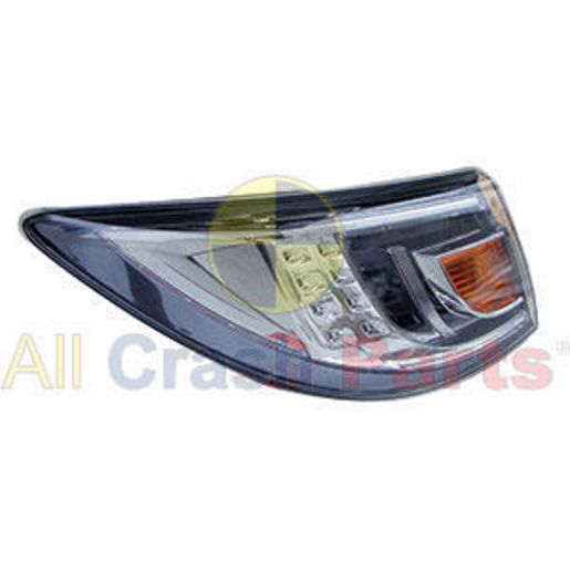 APG All Crash Clear Tail Lamp Passenger Side Certified Suits Mazda 6 GH 2/2008 to 3/2010 MGJ-21041LHQ