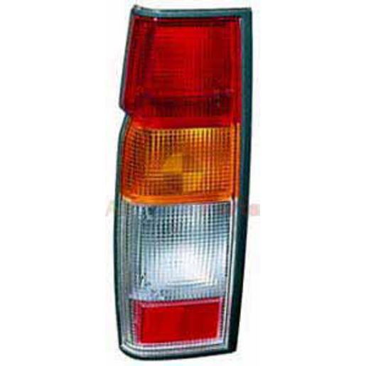 APG All Crash Red/Amber/Clear Tail Lamp Passenger Side Aftermarket Suits Nissan Navara D21 1992 to 1997 NNC-21040LH