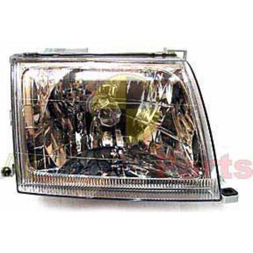 APG All Crash Head Lamp Electric Adjust Drivers Side Certified Suits Nissan Navara D22 5/2000 to 10/2001 NND-21031RHQ