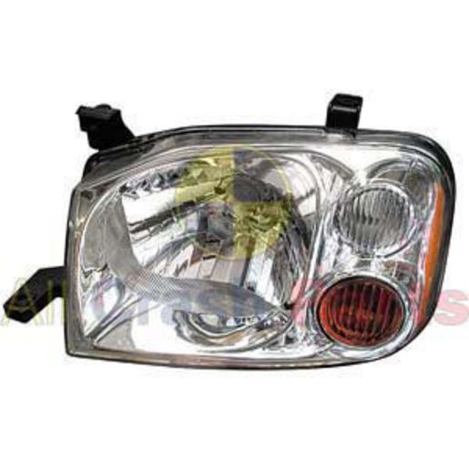 APG All Crash Halogen Head Lamp Passenger Side Certified Suits Nissan Navara D22 2001 to 2015 NNE-21030LHQ