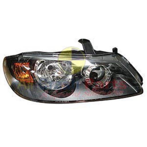 APG All Crash Black Head Lamp Drivers Side Certified Suits Nissan Pulsar N16 9/2002 to 1/2006 NPH-21032RHQ