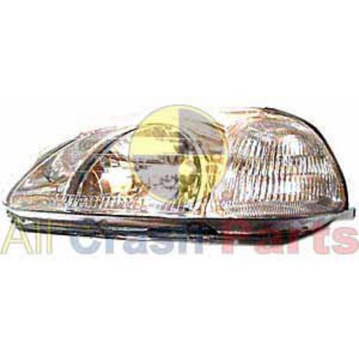 APG All Crash Halogen Head Lamp Passenger Side Certified Suits Honda Civic EK 1995 to 1998 OCL-21030LHQ