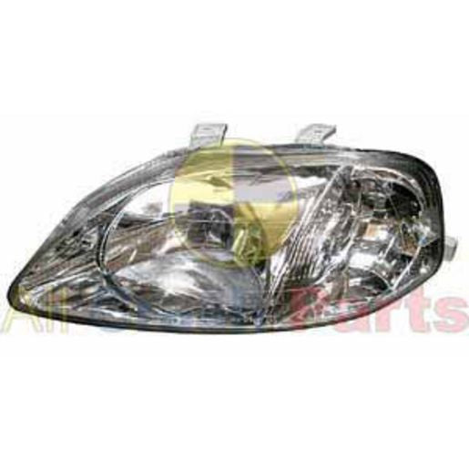 APG All Crash Halogen Head Lamp Passenger Side Certified Suits Honda Civic EK 1999 to 2000 OCL-21031LHQ