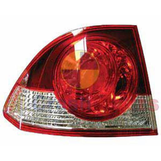 APG All Crash Tail Lamp Passenger Side Certified Suits Honda Civic 8th Generation FD 2006 to 2008 OCO-21040LHQ