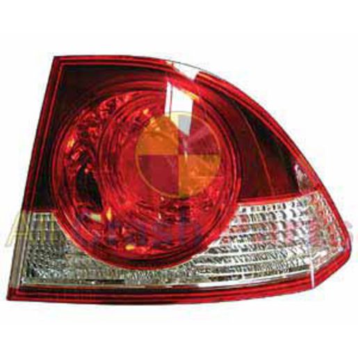 APG All Crash Tail Lamp Drivers Side Certified Suits Honda Civic 8th Generation FD 2006 to 2008 OCO-21040RHQ
