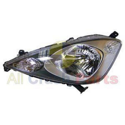 APG All Crash Halogen Manual Adjust Head Lamp Passenger Side Certified Suits Honda Jazz GE 2008 to 2011 OJB-21030LHQ