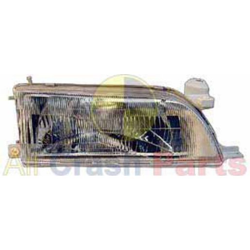 APG All Crash Plastic Lens Head Lamp Passenger Side Certified suits Toyota Corolla AE102 TCI-21030LHQ