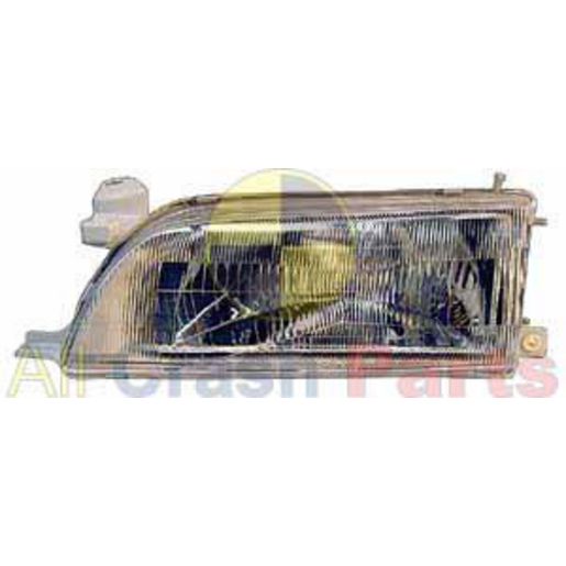 APG All Crash Plastic Lens Head Lamp Drivers Side Certified suits Toyota Corolla AE102 TCI-21030RHQ