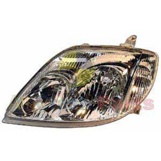 APG All Crash Halogen Head Lamp Passenger Side Certified Suits Toyota Corolla ZZE122R 2001 to 2007 TCO-21030LHQ