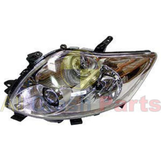 APG All Crash Halogen Head Lamp Passenger Side Certified Suits Toyota Corolla ZRE152R 2007 to 2009 TCP-21031LHQ