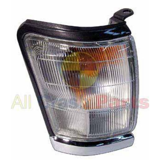 APG All Crash Chrome Front Park / Indicator Lamp Drivers Side Certified suits Toyota Hilux SR5 1997 to 2001 TII-21012RHQ