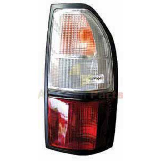 APG All Crash Red/Clear Tail Lamp Drivers Side Aftermarket Suits Toyota Prado 95 Series 1999 to 2002 TLE-21042RH