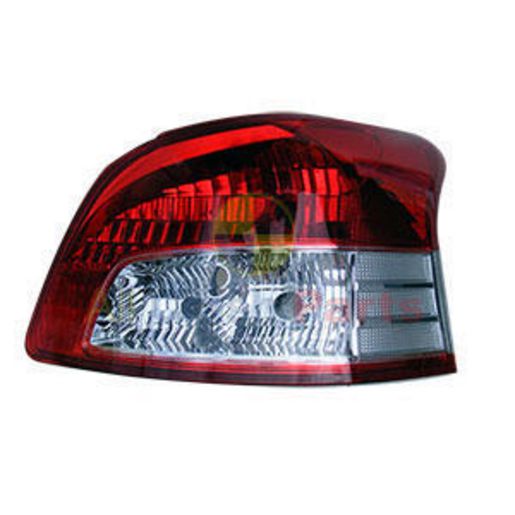 APG All Crash Red/Clear Tail Lamp Drivers Side Certified Suits Toyota Yaris NCP93R 2006 to 2016 TYS-21040RHQ