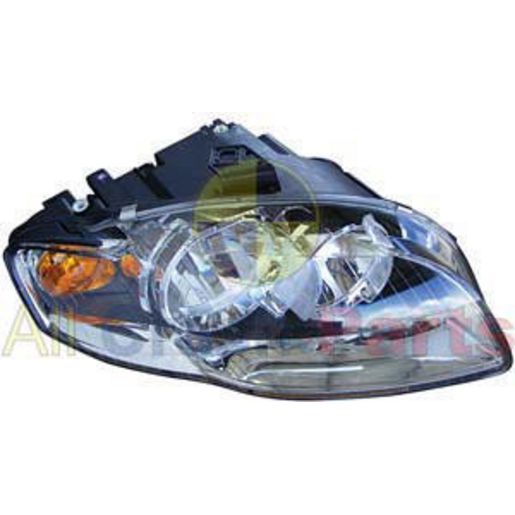 APG All Crash Halogen Head Lamp Drivers Side Certified Suits Audi A4 B7 Sedan/Wagon 2005 to 2008 UAP-21030RHQ