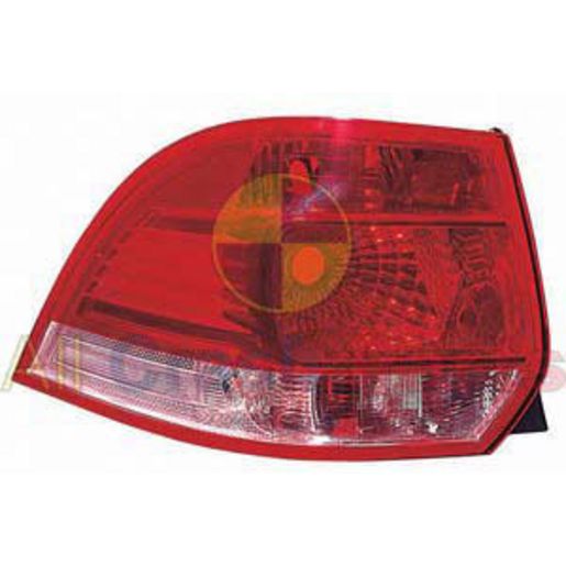 APG All Crash Tail Lamp Passenger Side Certified Suits Volkswagen Caddy 2K Swing Out Door 2005 to 2010 VCA-21040LHQ