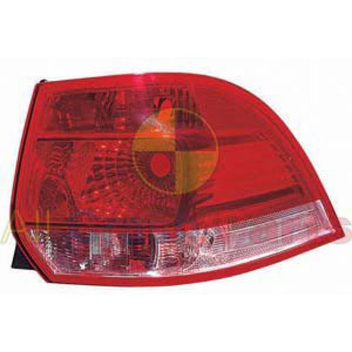 APG All Crash Tail Lamp Drivers Side Certified Suits Volkswagen Caddy 2K Swing Out Door 2005 to 2010 VCA-21040RHQ