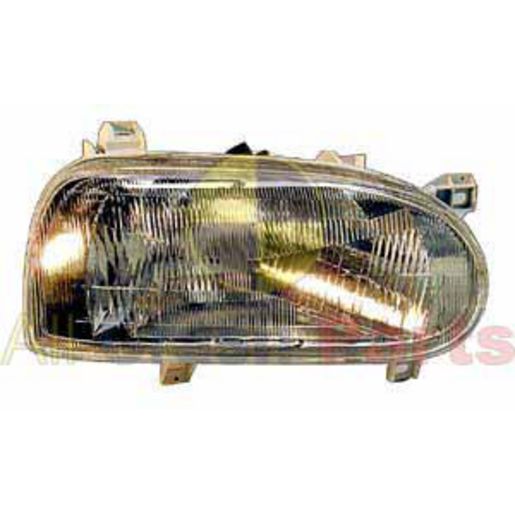 APG All Crash Head Lamp Drivers Side Certified Suits Volkswagen Golf MK 3 1994 to 1998 VGD-21031RHQ