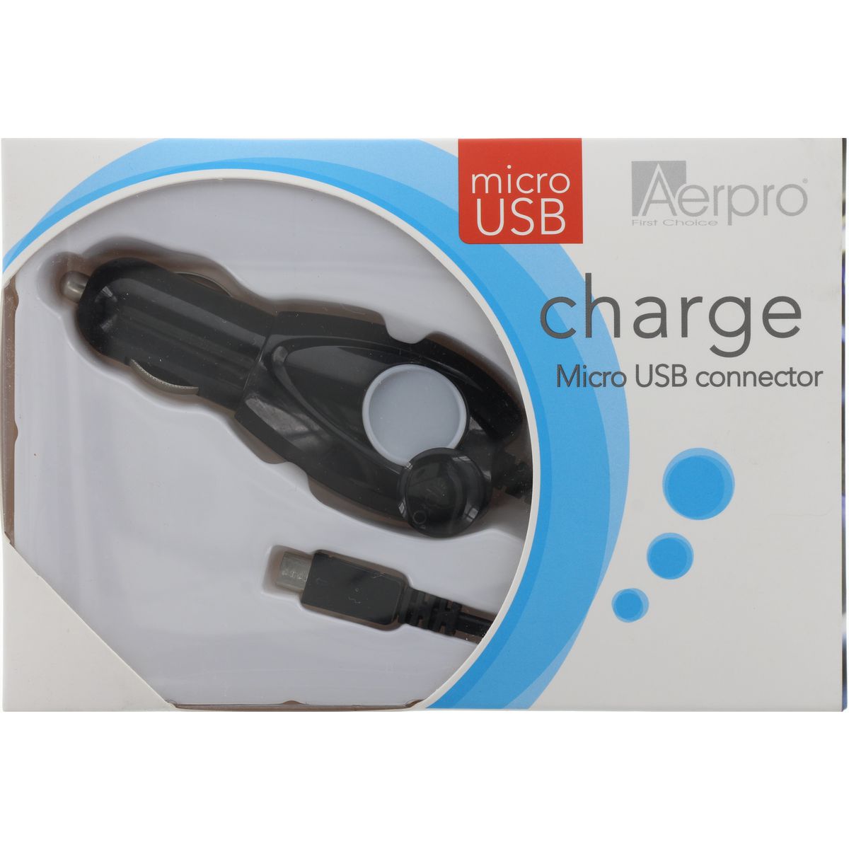Aerpro Car Charger Micro USB Black APL81