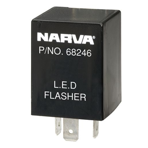 Narva Flasher Unit LED 12V 3 Pin 68246BL