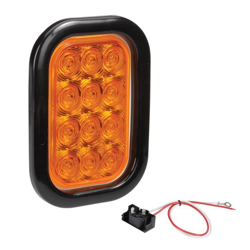 Narva Model 45 LED Rear Direction Indicator Lamp Amber 160mm x 112mm 9-33V 94528BL