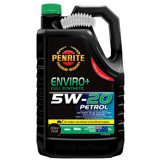 Penrite Enviro+ 5W-20 Engine Oil 5L