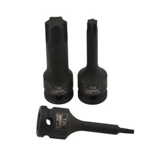 Kincrome TORX Impact Socket 1/2"" Drive T30 X 78mm K2763