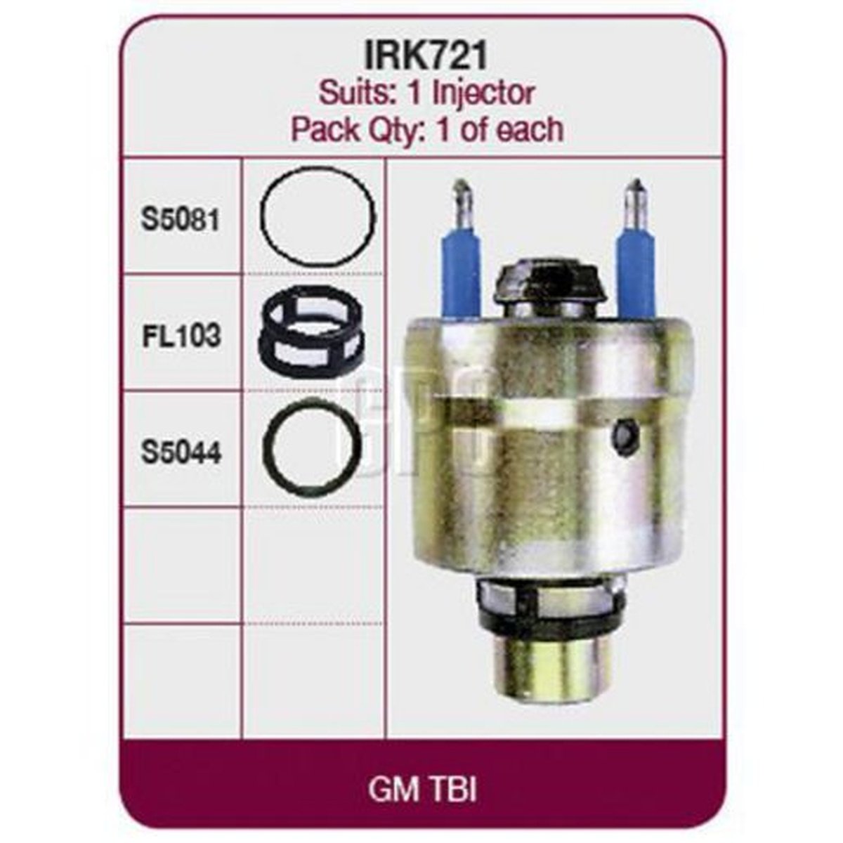 GOSS Injector Repair Kit IRK721
