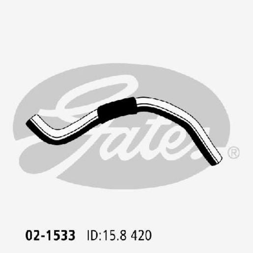 Gates Heater Hose 02-1533