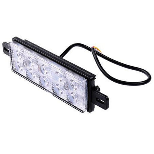 OEX - Front Bull Bar LED Combination Lamp 12V/24V With Front Indicator, Park Light And Drl Daytime Running Light LLX33043