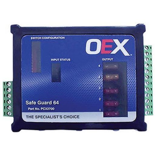 OEX Power Control Safety DEVice 6 Input Signals & 4 Out Switching Circuits PCX2700