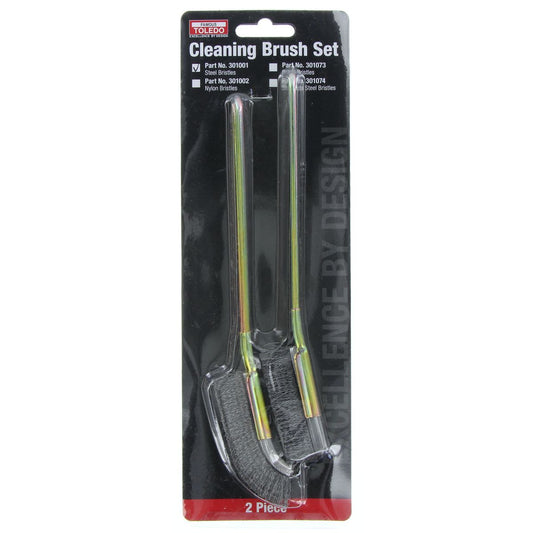 Toledo Steel Cleaning Brush Set 2 Piece 301001