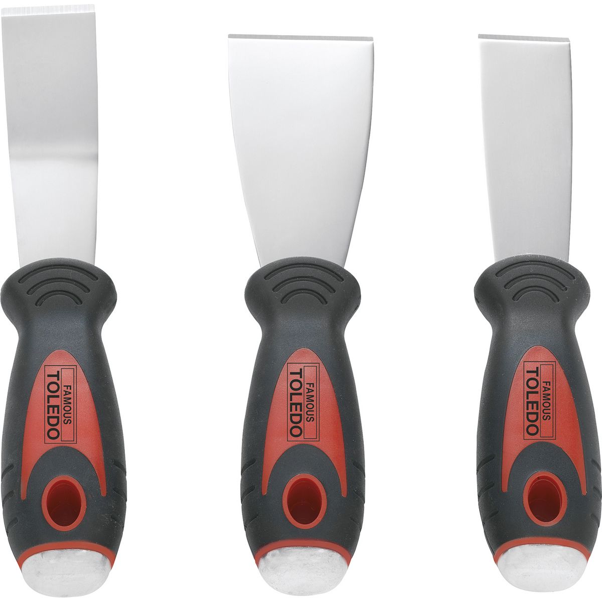 Toledo Stainless Steel Scraper Set 3 Piece 301651