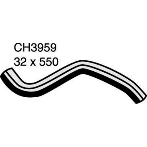 Mackay Bottom Radiator Hose CH3959