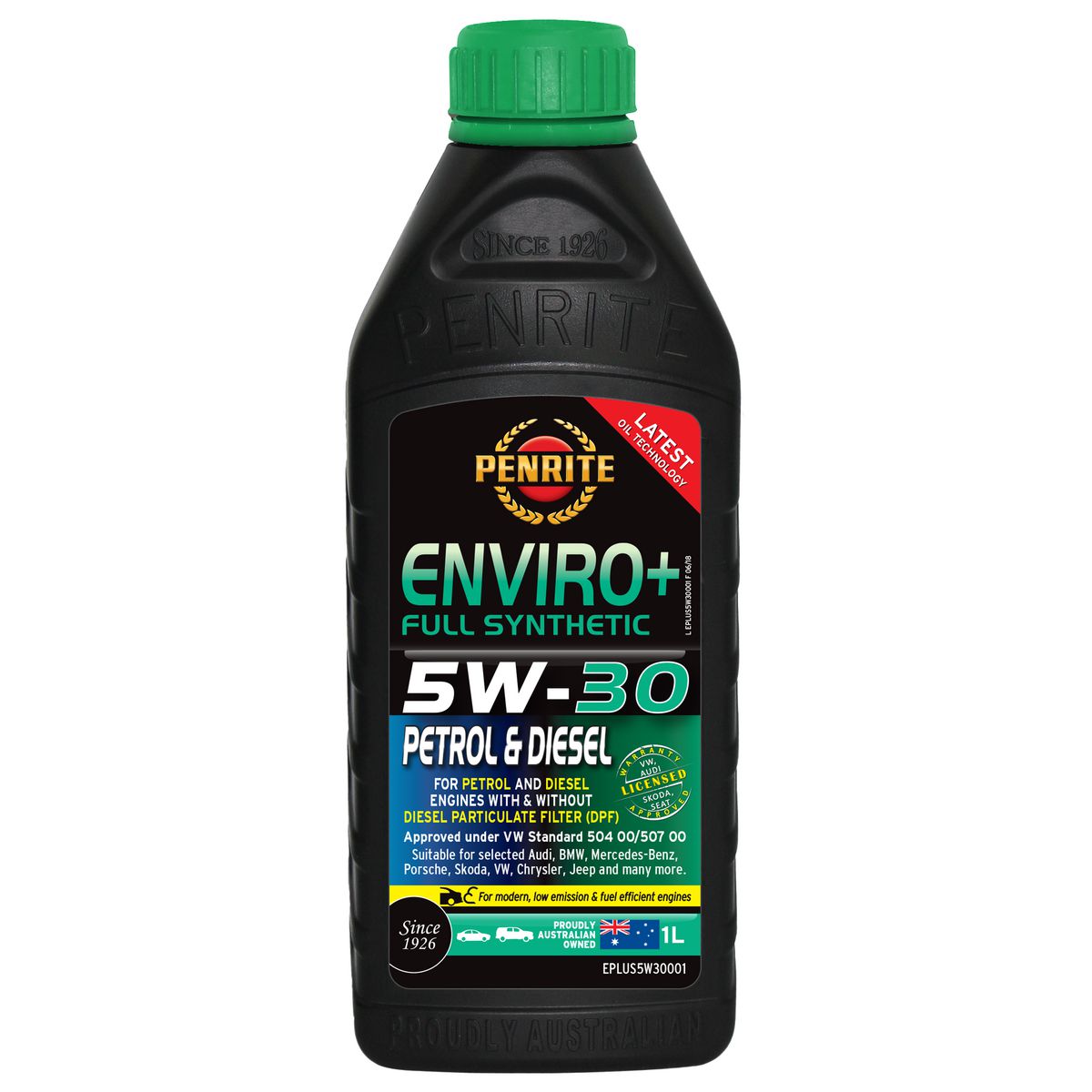 Penrite Enviro+ 5W-30 Engine Oil 1L