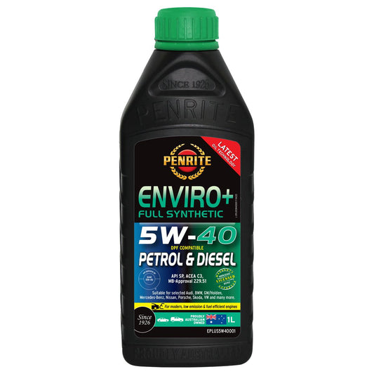 Penrite Enviro+ 5W-40 Engine Oil 1L