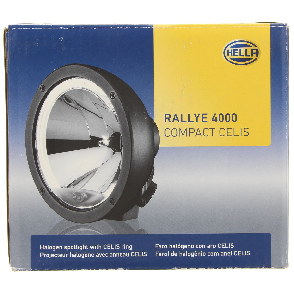 HELLA Fog Light 12V Pencil Beam Black 1380