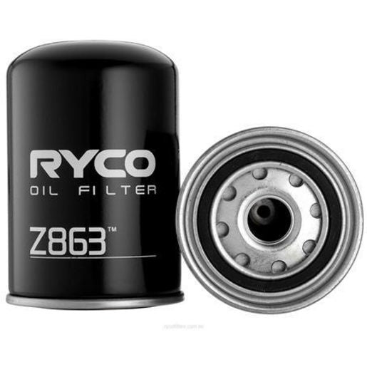 Ryco Oil Filter Heavy Duty Spin-On Z863