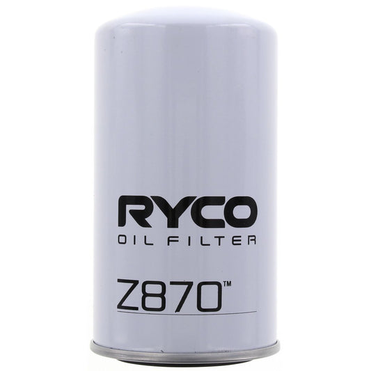 Ryco Oil Filter Heavy Duty Spin-On Z870