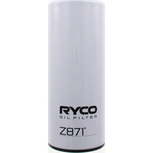 Ryco Oil Filter Heavy Duty Spin-On Z871