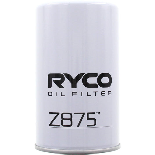 Ryco Oil Filter Heavy Duty Spin-On Z875