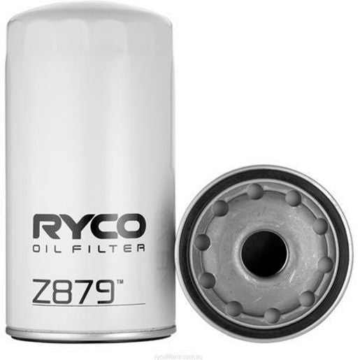 Ryco Oil Filter Heavy Duty Spin-On Z879