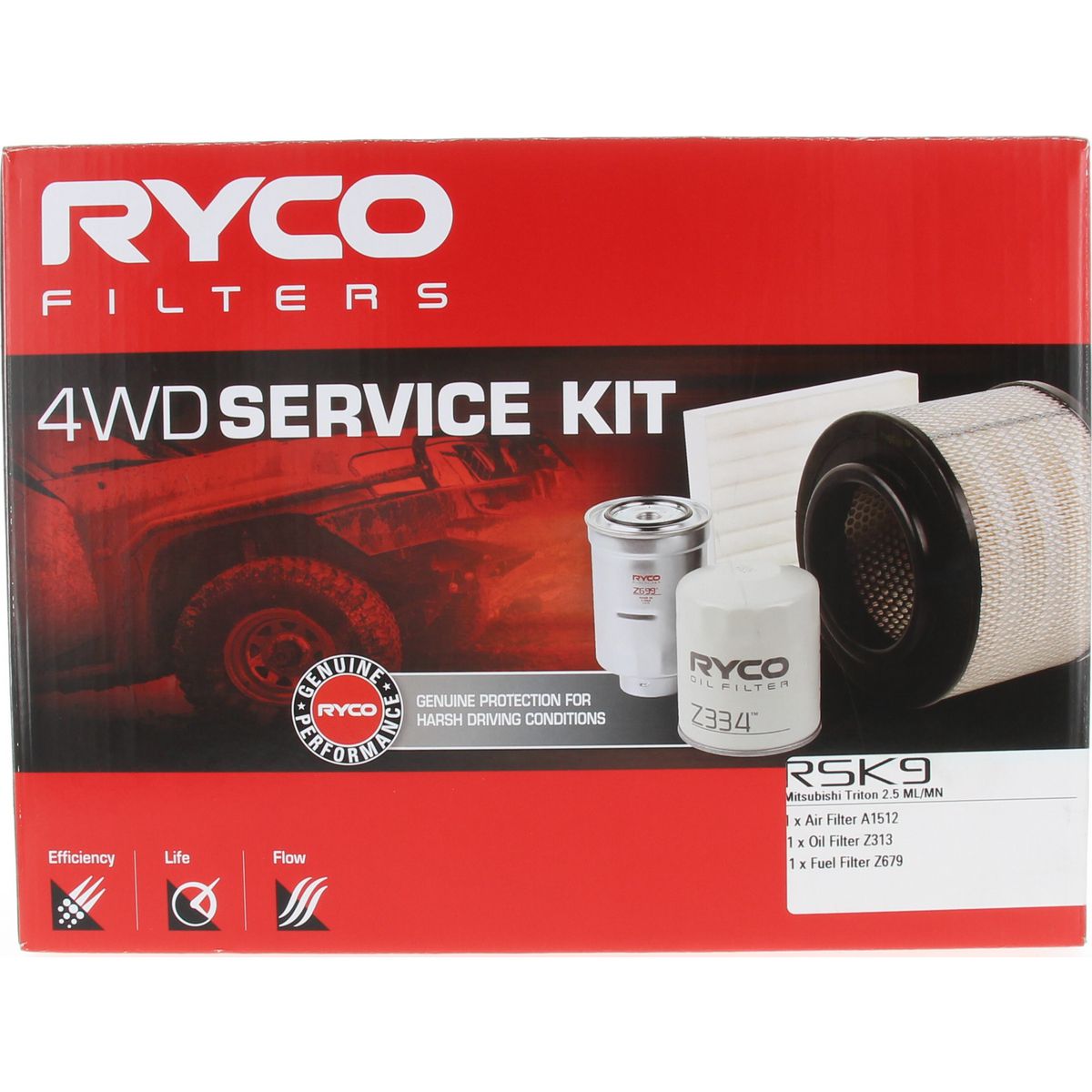 Ryco Filter Service Kit 4x4 RSK9