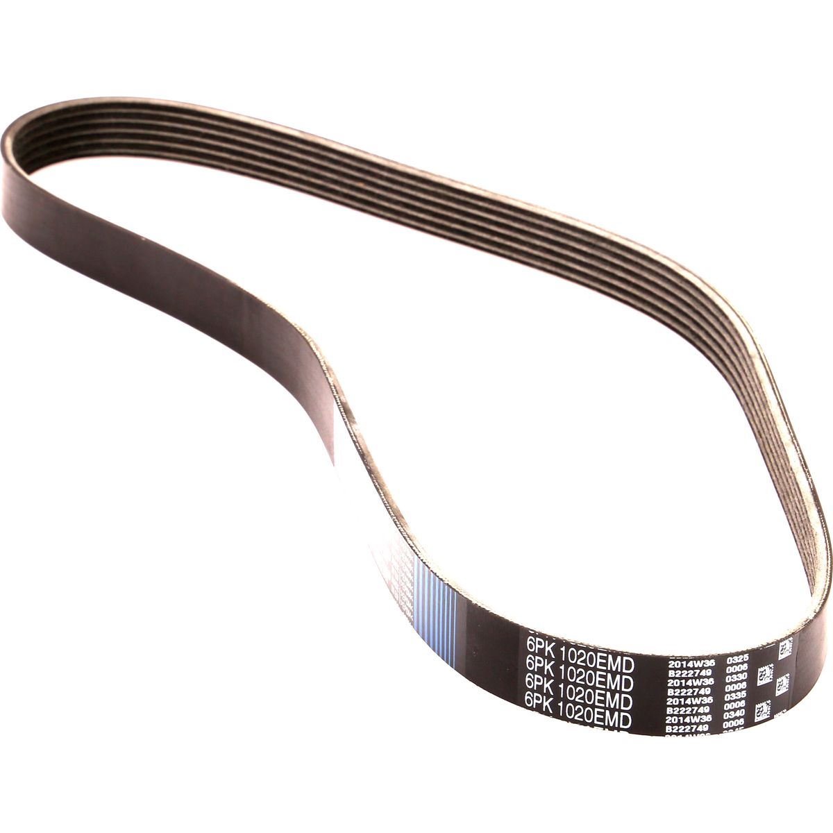 Gates Ribbed Belt 6PK1020EMD