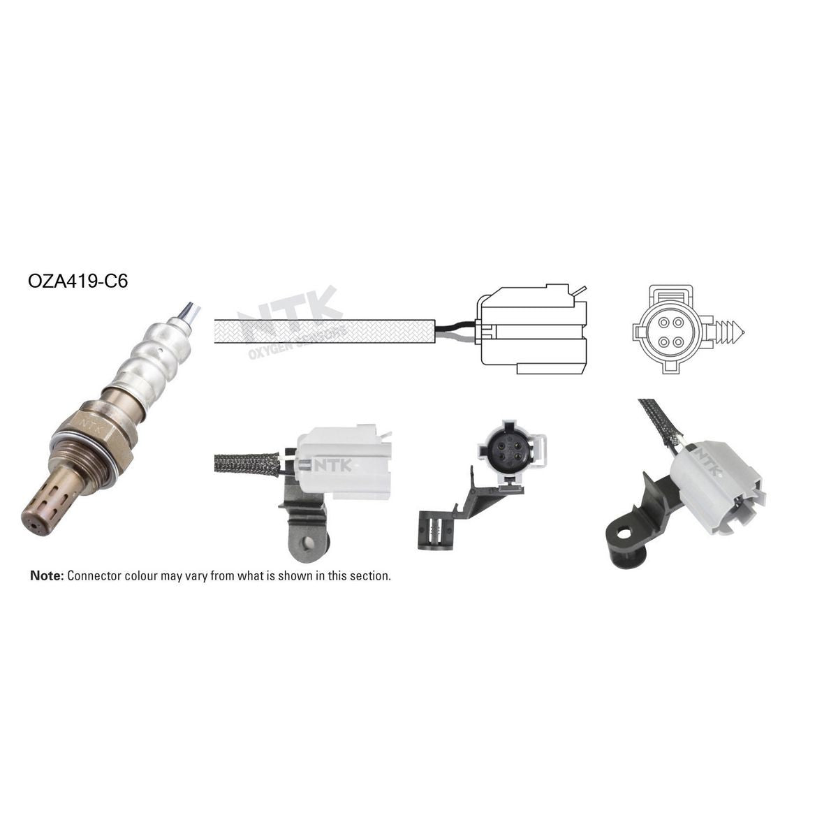 NTK Oxygen Lambda Sensor OZA419-C6