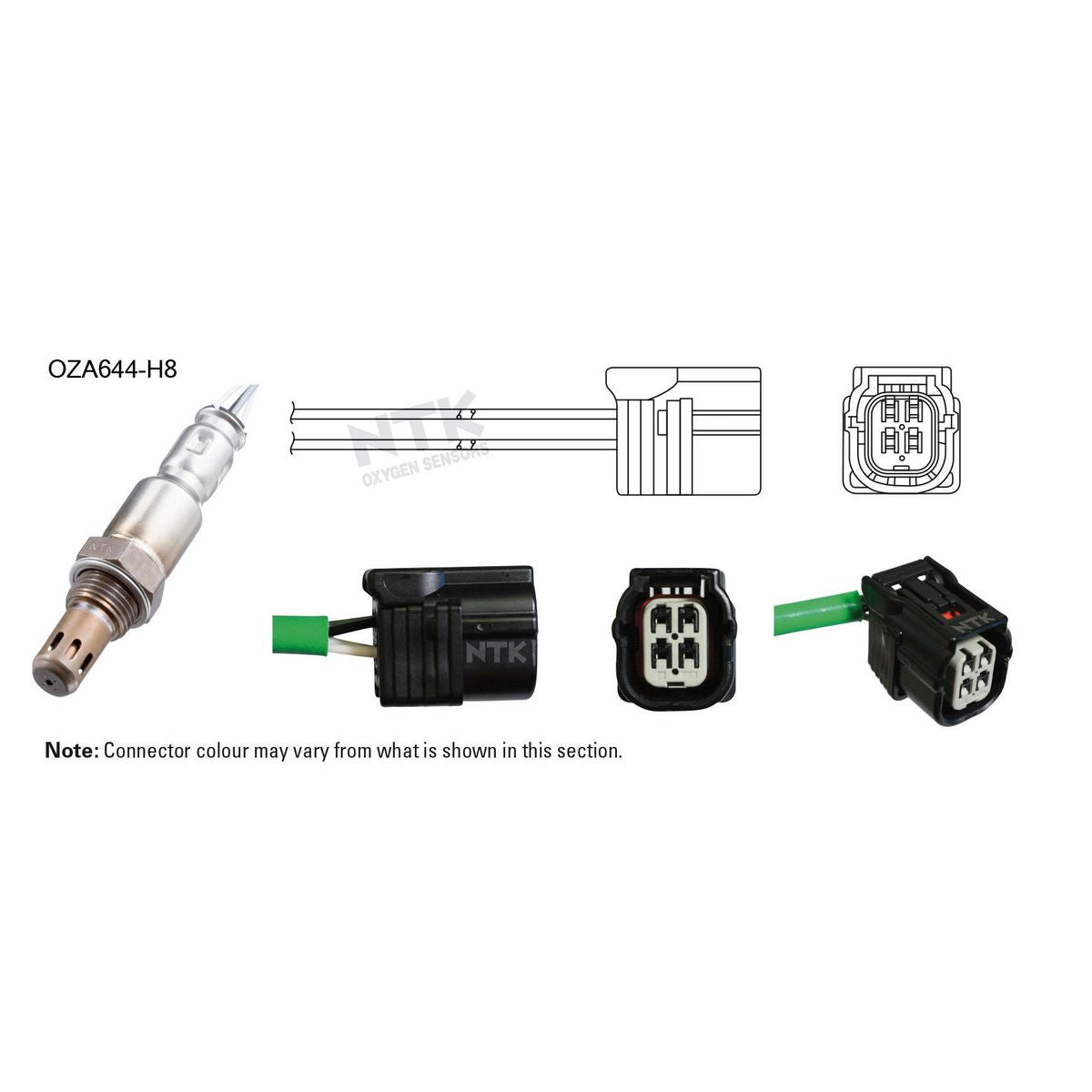 NTK Oxygen Lambda Sensor OZA644-H8
